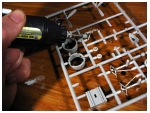   Removing Small Parts from the Sprue