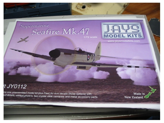 JAYS Model Kits 1/72 Supermarine Seafire Mk 47 - Scale Modelers world.